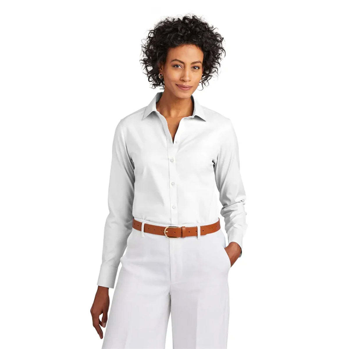 Brooks Brothers® Women’s Wrinkle-Free Stretch Pinpoint Shirt