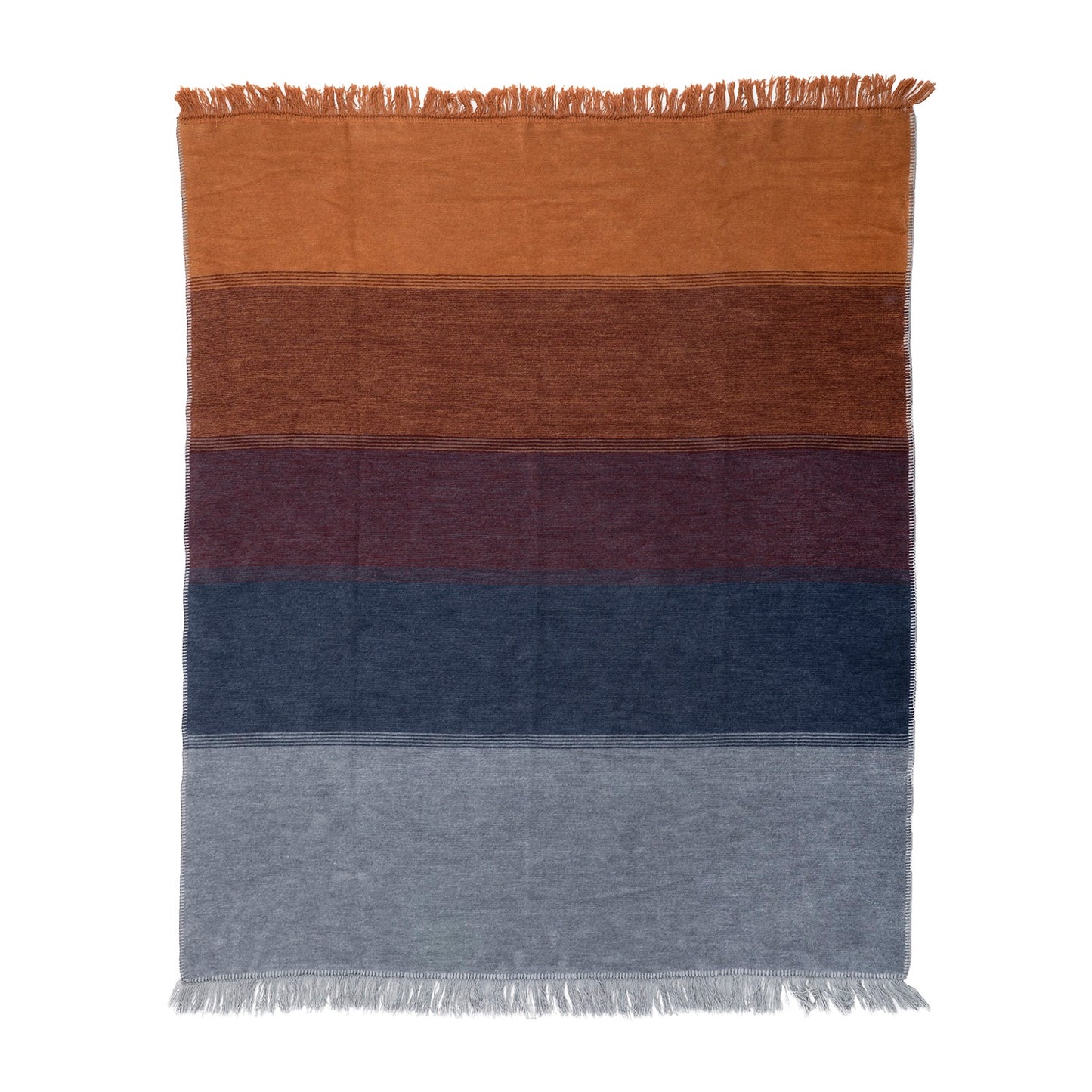 Oversized Recycled Cotton Blanket