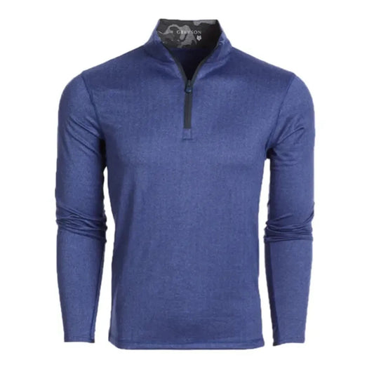 Greyson Men's Herringbone Tate Quarter-Zip