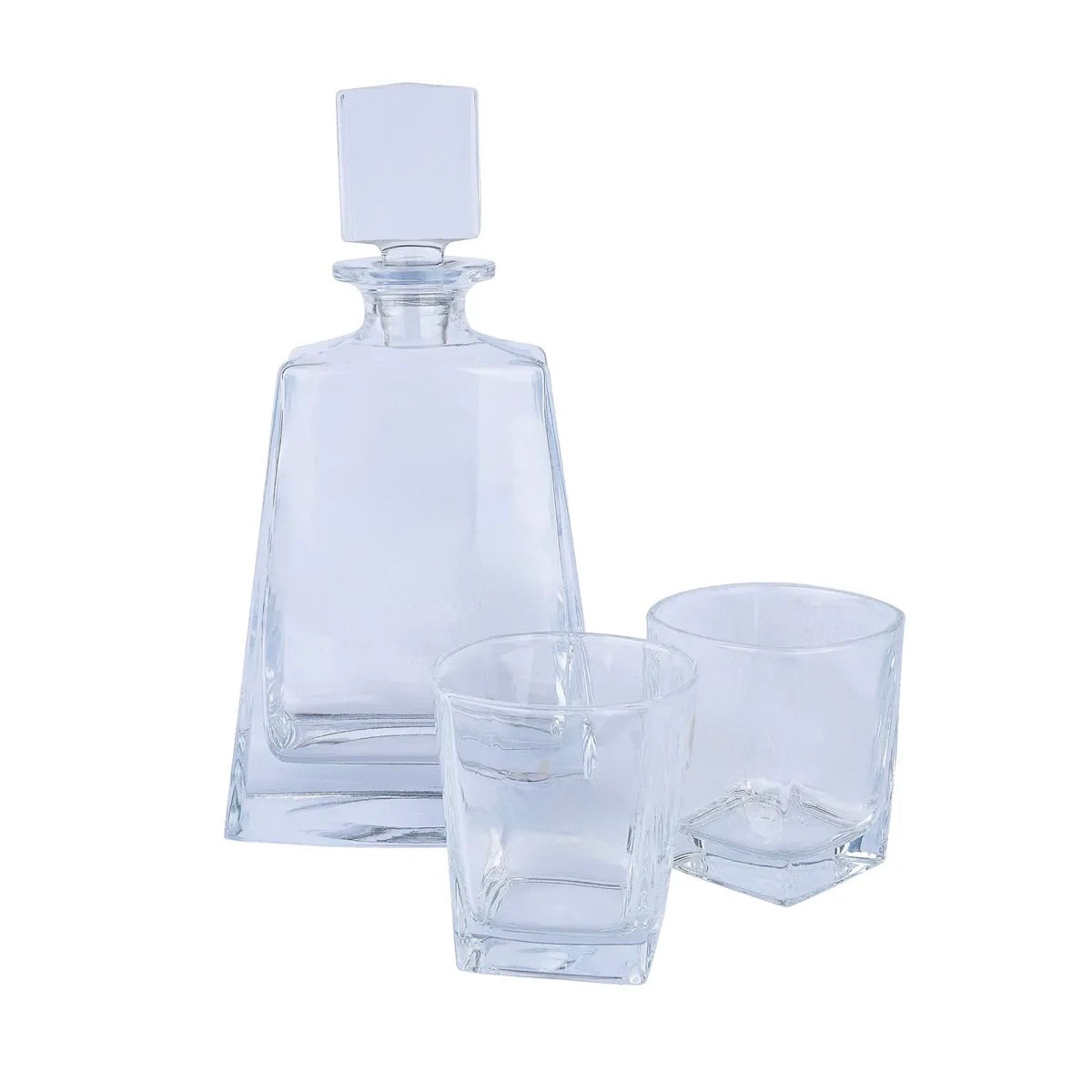 Wellington Baron Whiskey Decanter & Glasses Set