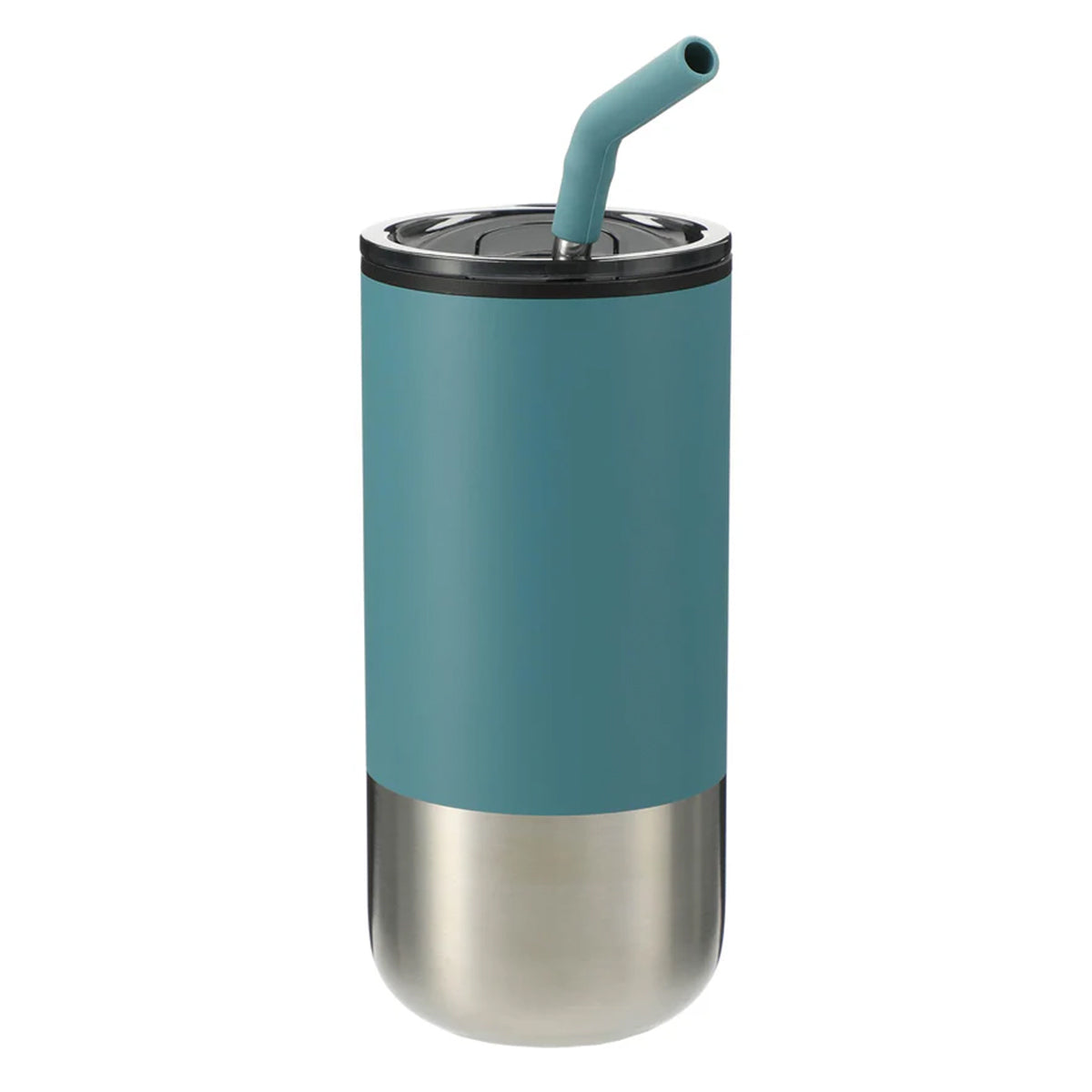 Lagom Insulated 16oz Stainless Steel Tumbler with Straw