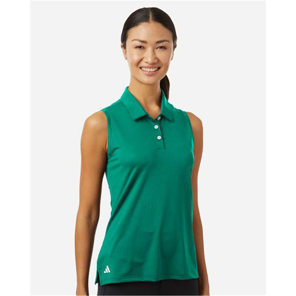 Adidas Women’s Ottoman Sleeveless Polo