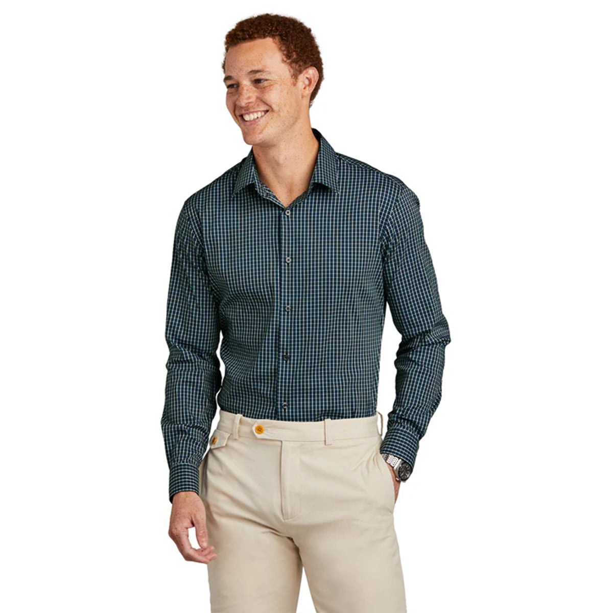 Brooks Brothers® Tech Stretch Patterned Shirt