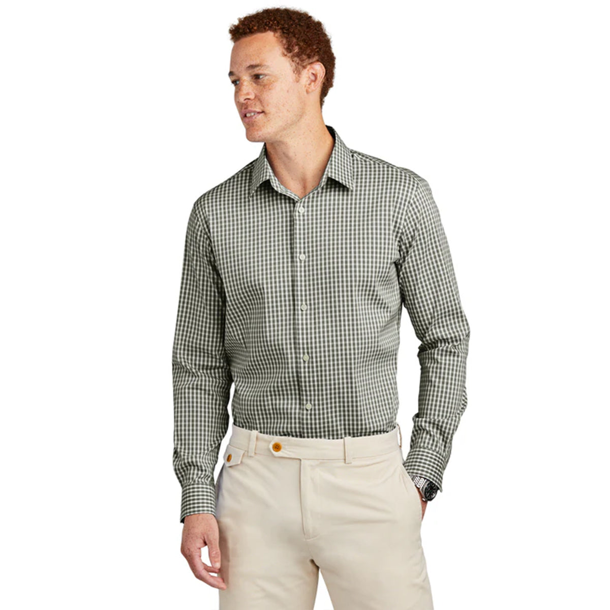 Brooks Brothers® Tech Stretch Patterned Shirt