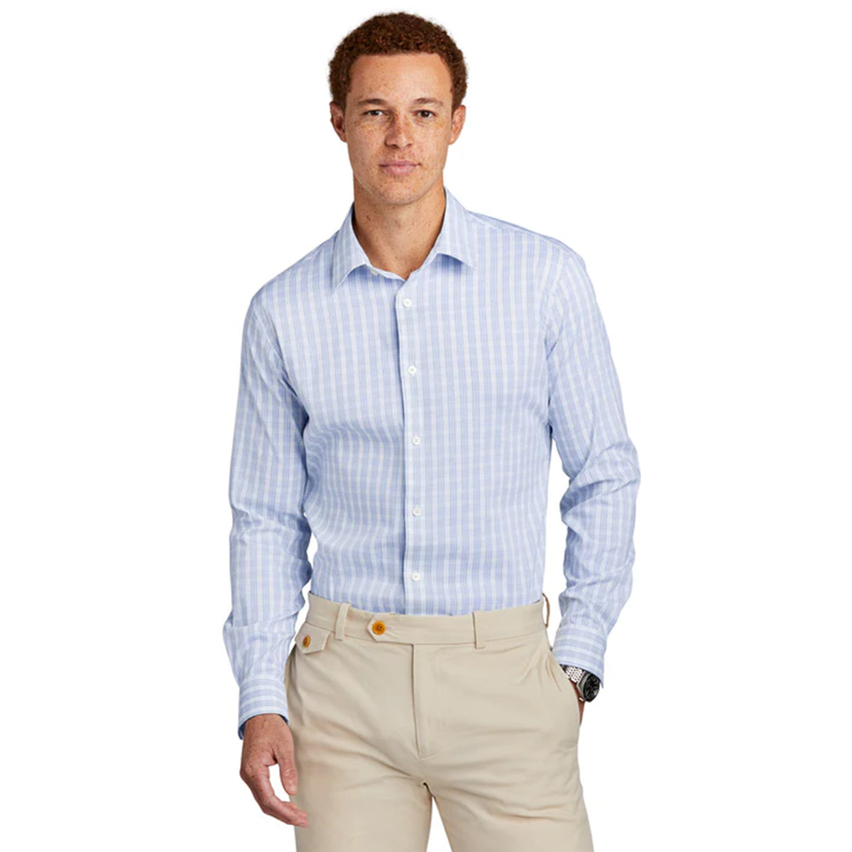Brooks Brothers® Tech Stretch Patterned Shirt