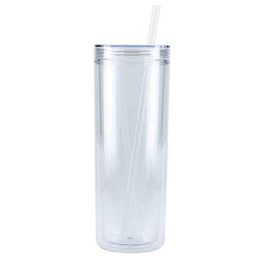 Chroma Recycled Acrylic Skinny Tumbler 16oz