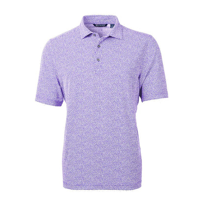 Cutter and Buck Virtue Eco Pique Botanical Print Recycled Polo