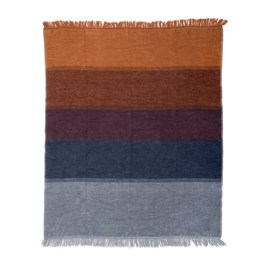 Oversized Recycled Cotton Blanket