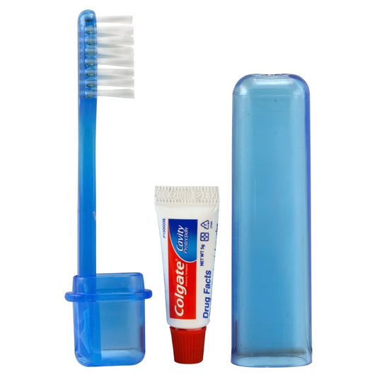 Travel Toothbrush and Toothpaste