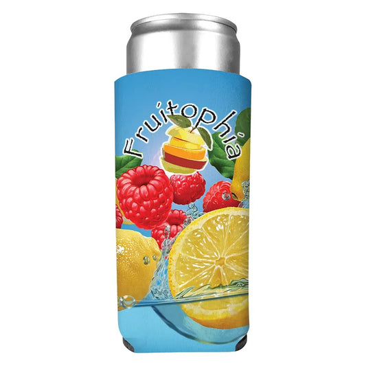 12 oz Full Color Slim Can Cooler