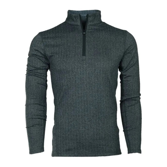 Greyson Men's Herringbone Tate Quarter-Zip