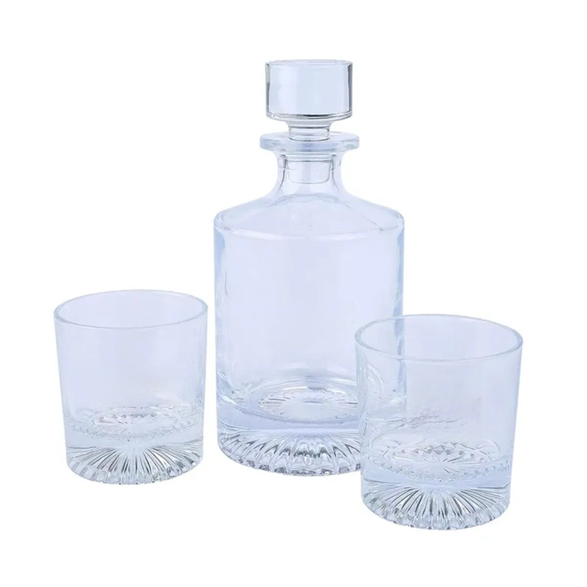 Wellington Kingsley Whiskey Decanter & Glasses Set