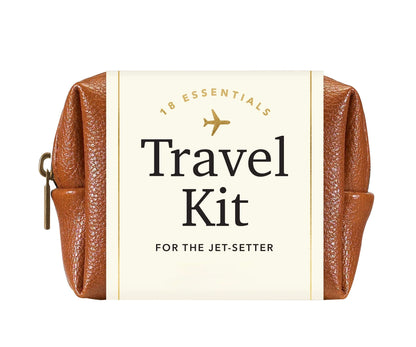 Vegan Leather Travel Kit