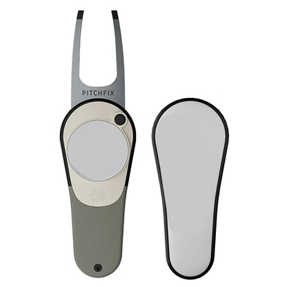 Pitchfix XL Golf Divot Tool with Removeable Ball Marker