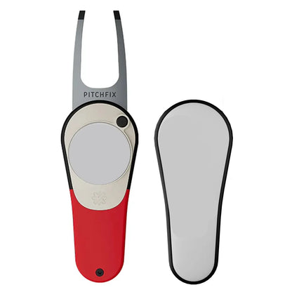 Pitchfix XL Golf Divot Tool with Removeable Ball Marker