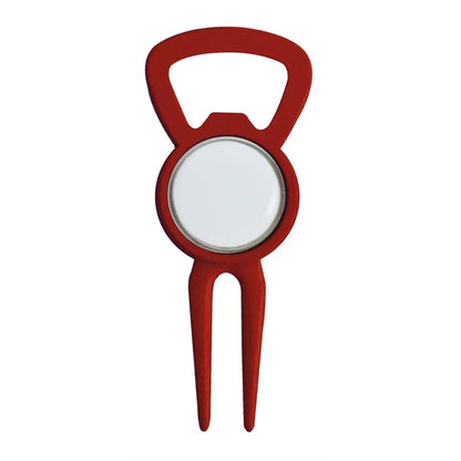 Magnetic Ball Marker Bottle Opener Divot Tool