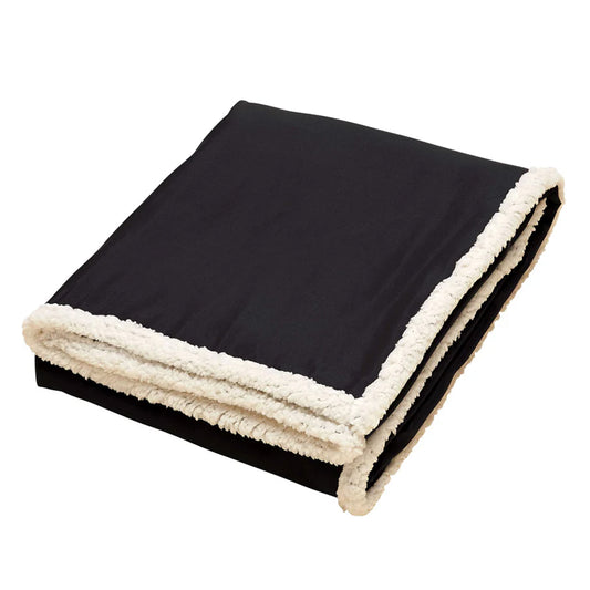 Large Fleece Sherpa Blanket