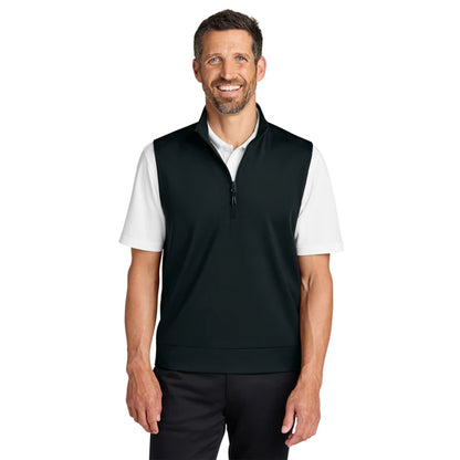 Port Authority® C-FREE® Double Knit 1/4-Zip Vest