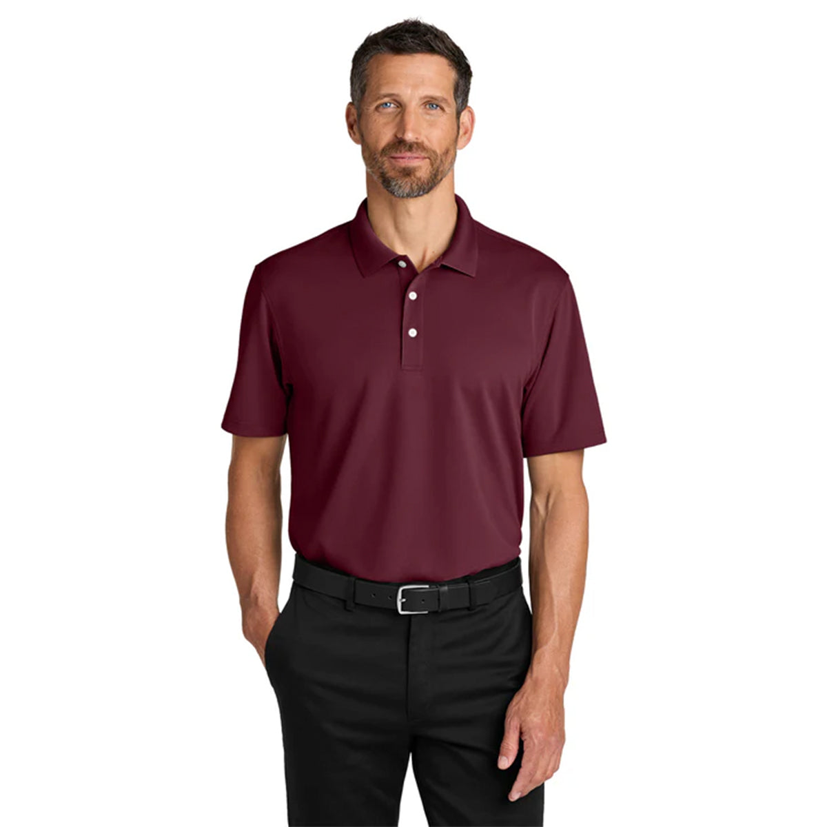 Port Authority® Men’s Dry Zone® Stain-Release Grid Polo