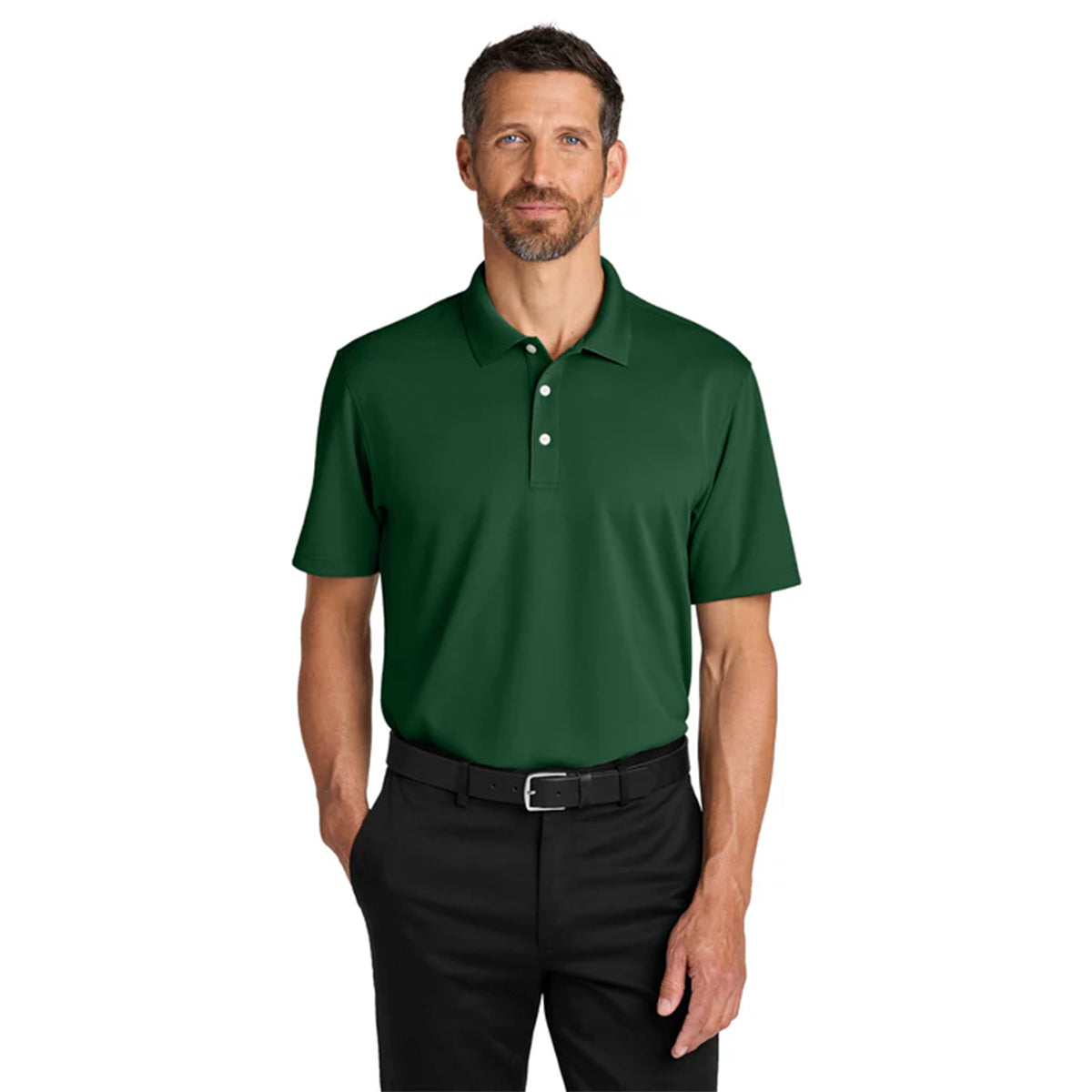 Port Authority® Men’s Dry Zone® Stain-Release Grid Polo