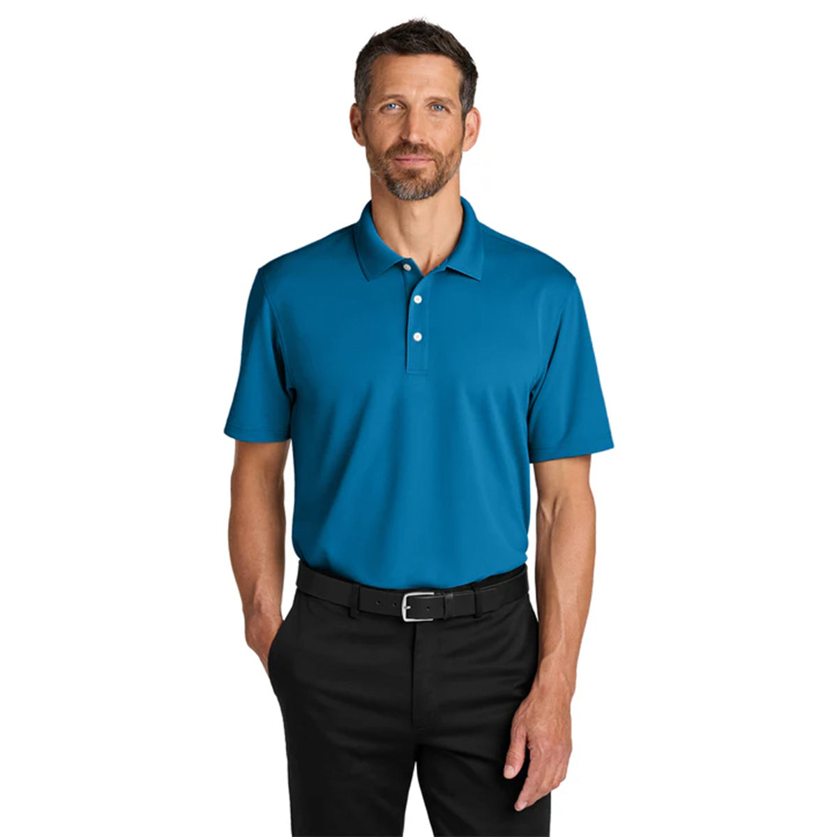 Port Authority® Men’s Dry Zone® Stain-Release Grid Polo