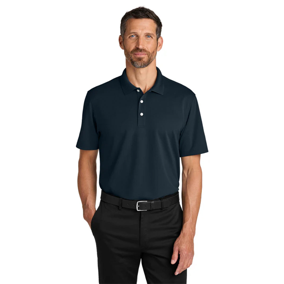 Port Authority® Men’s Dry Zone® Stain-Release Grid Polo