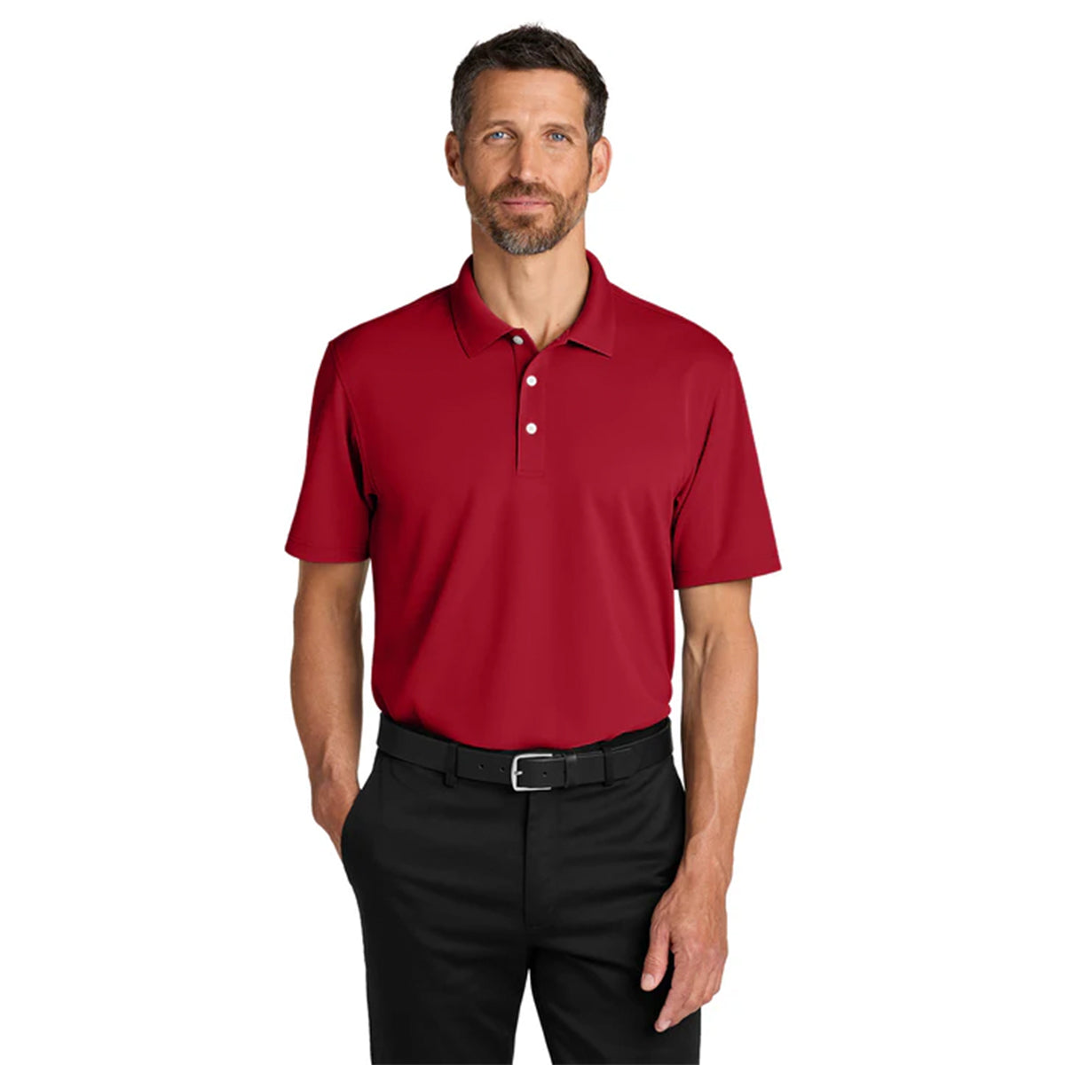 Port Authority® Men’s Dry Zone® Stain-Release Grid Polo