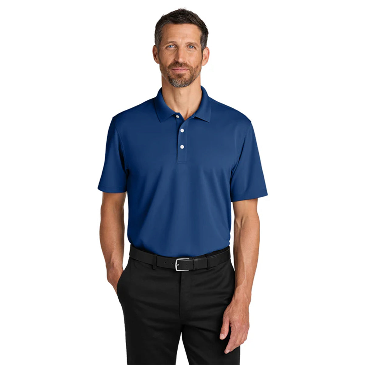 Port Authority® Men’s Dry Zone® Stain-Release Grid Polo