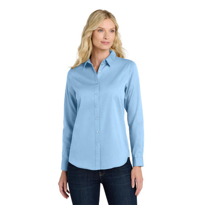 Port Authority® Women's Long Sleeve SuperPro React ™