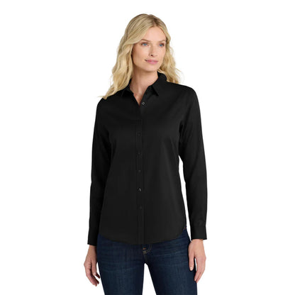 Port Authority® Women's Long Sleeve SuperPro React ™