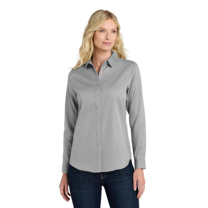 Port Authority® Women's Long Sleeve SuperPro React ™