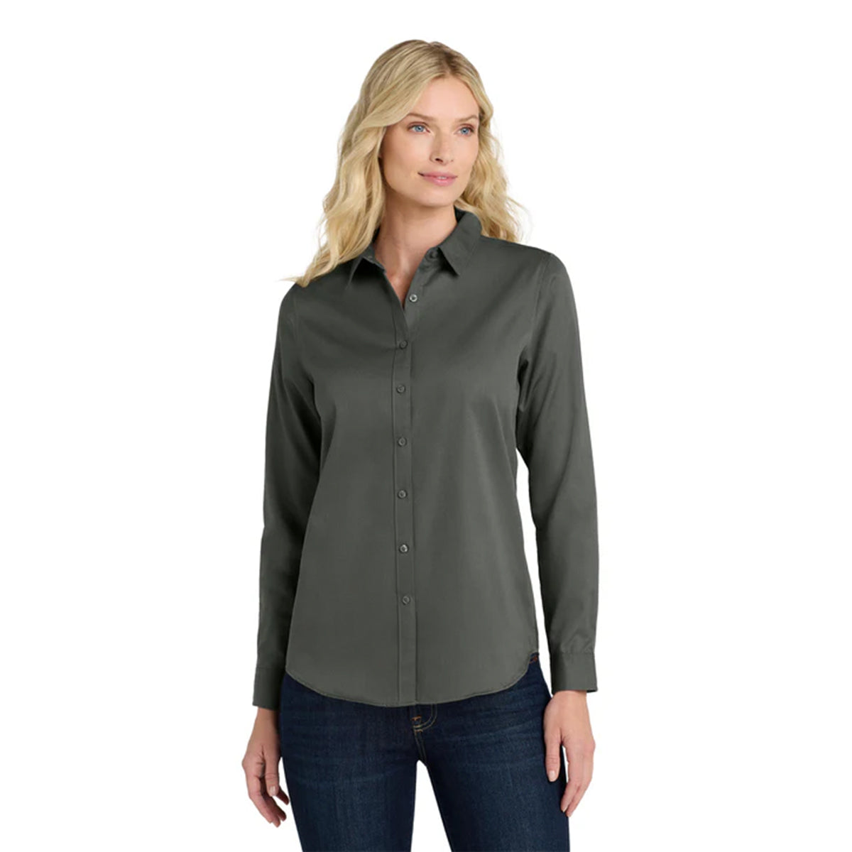 Port Authority® Women's Long Sleeve SuperPro React ™