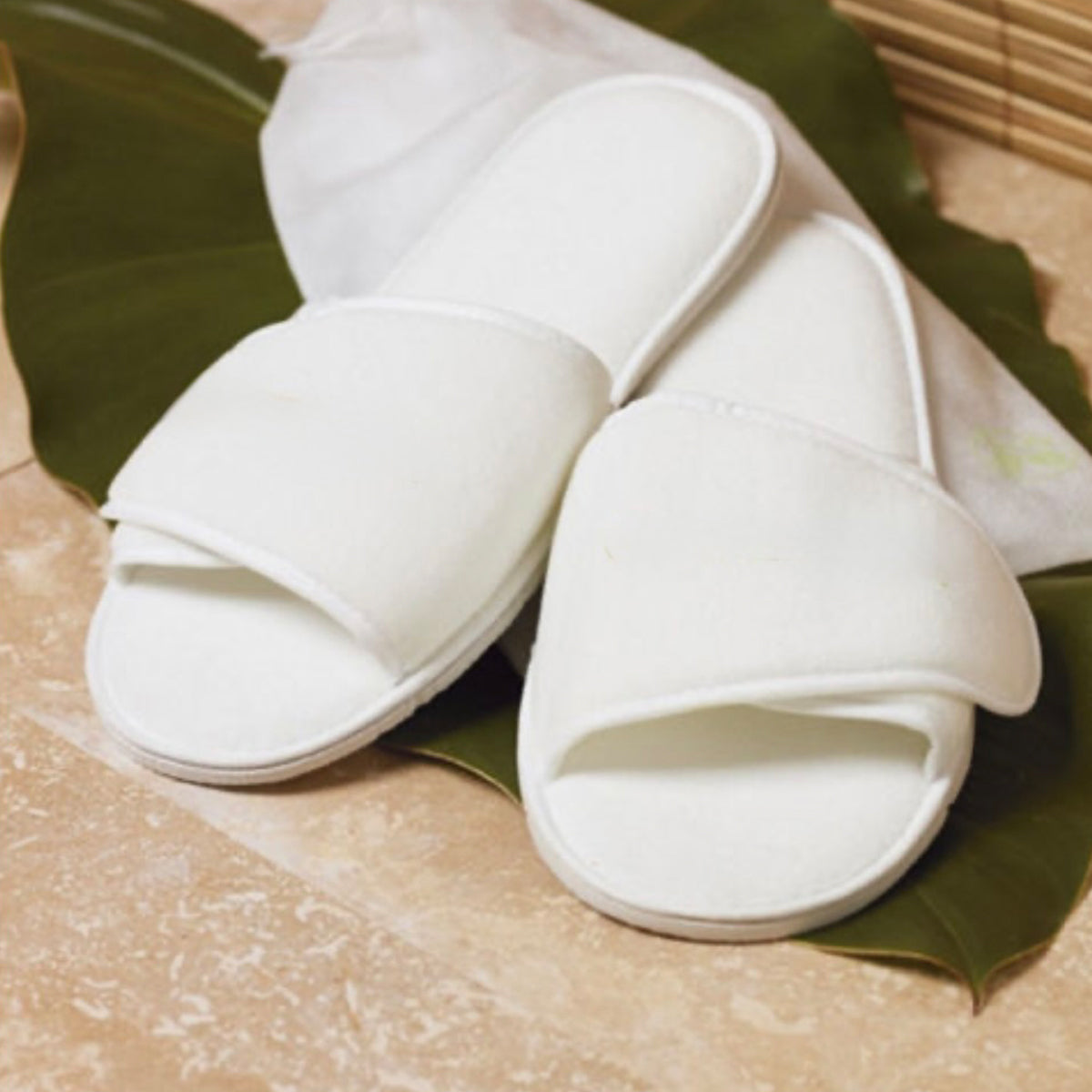 Velour Adjustable Slippers