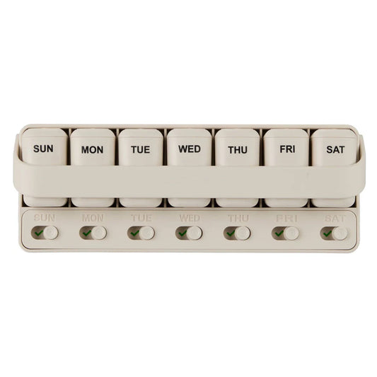 Wellable™ Daily Pill and Supplement Organizer