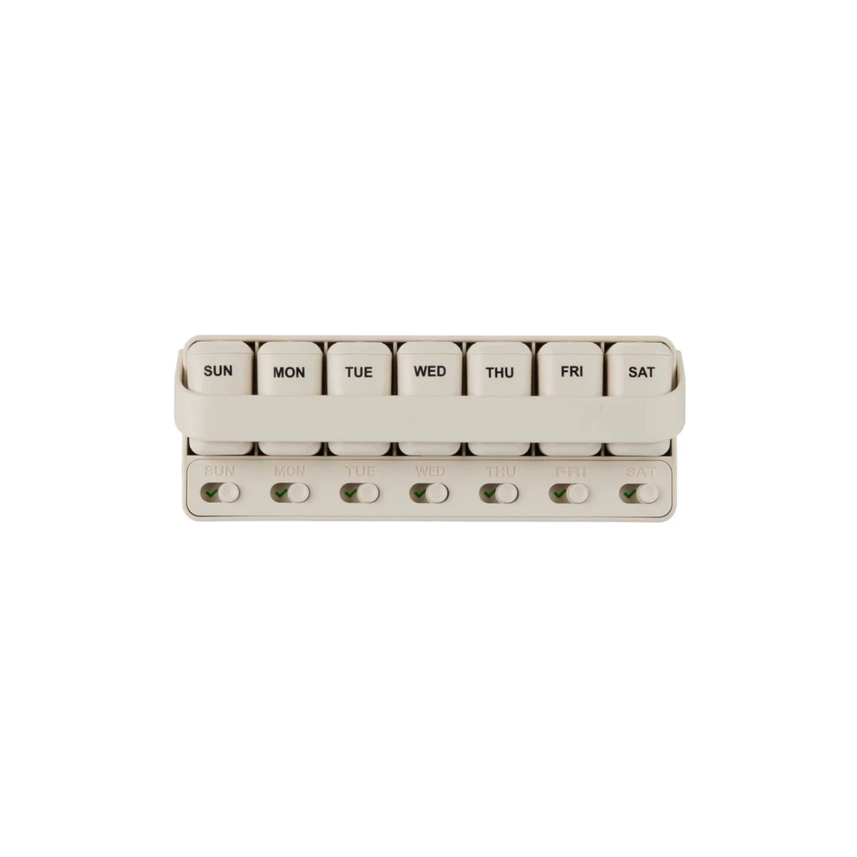Wellable™ Daily Pill and Supplement Organizer