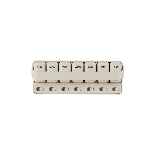 Wellable™ Daily Pill and Supplement Organizer