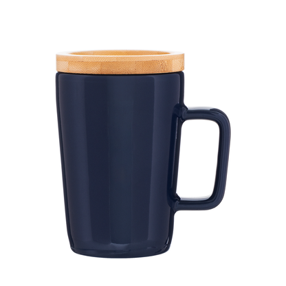 14 oz Ceramic Mug with Cover